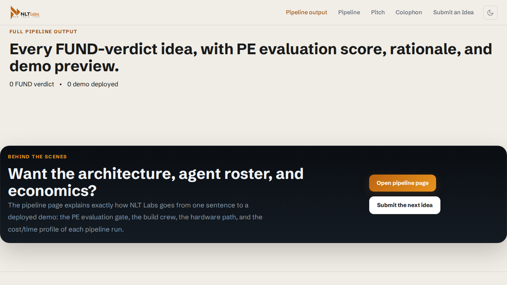 Portfolio proof page a stakeholder can open